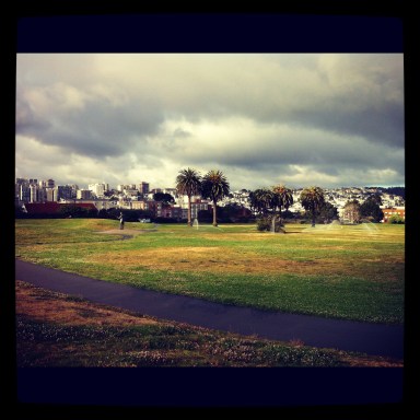 Park near Fort Mason