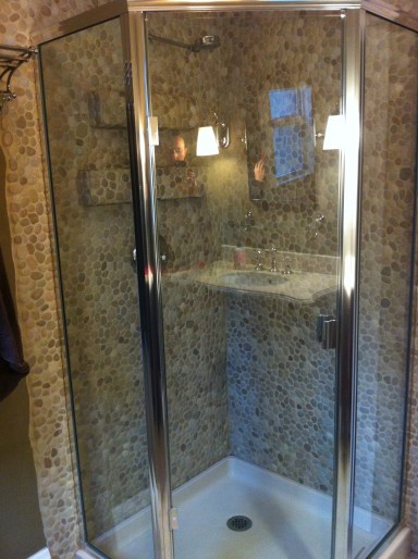 Gorgeous master shower