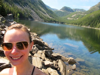 Hike to Lava Lake, Montana.