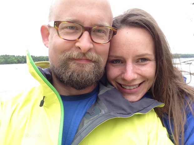 Chilly, wild-blown, and happy