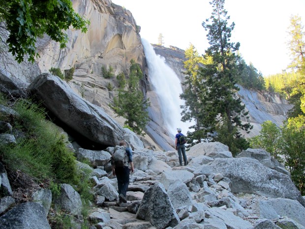 Nevada Falls from the Mist Trail