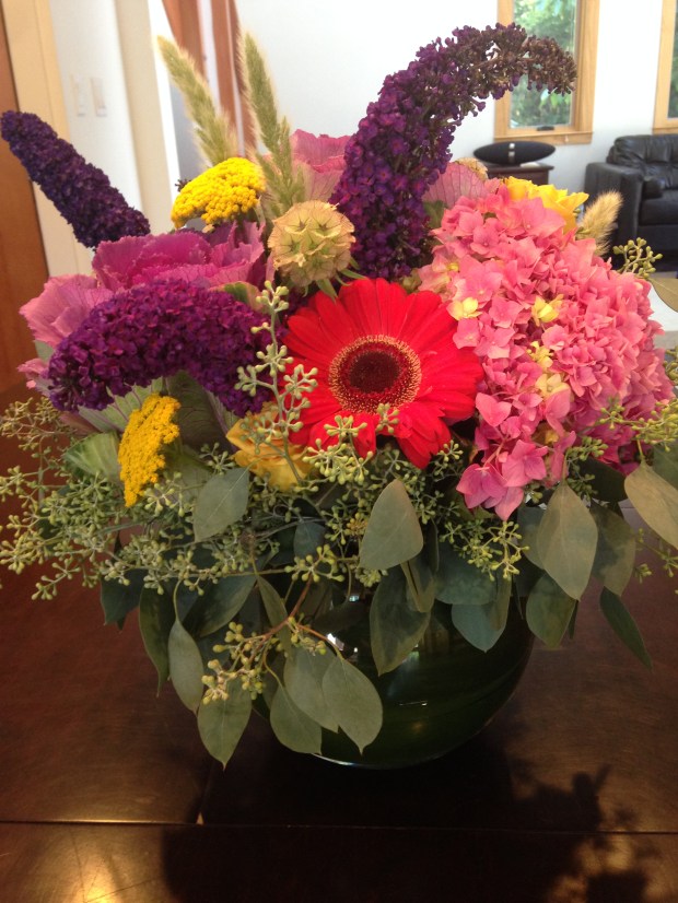 Gorgeous birthday flowers